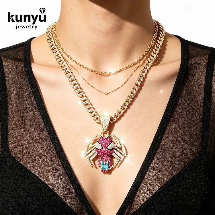 Bling Kolye Hip Hop Boyunbağı