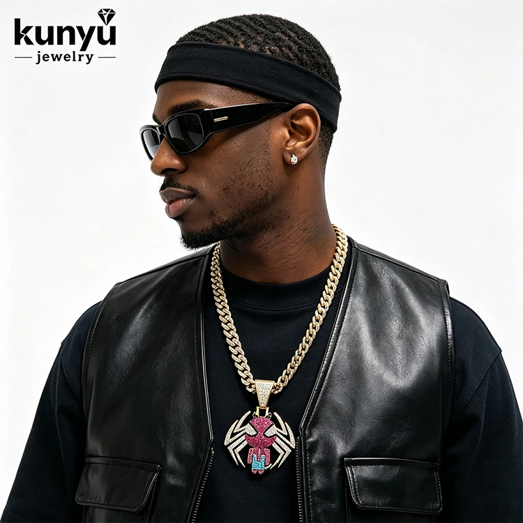 Bling Kolye Hip Hop Boyunbağı
