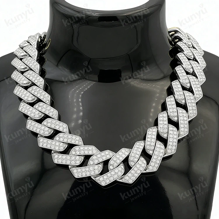 Gündəlik Wear Kuba Link Zənciri