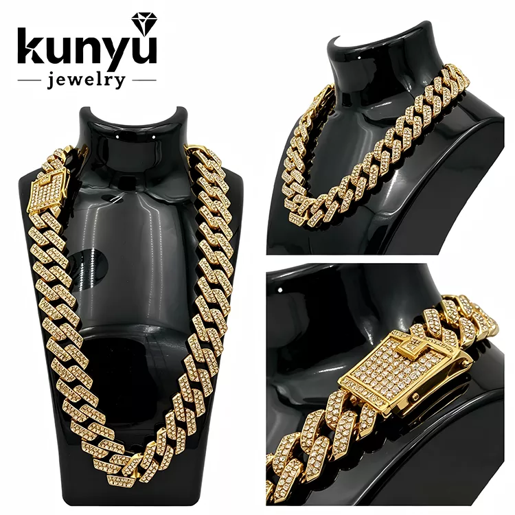 Hip Hop Zəncirli Boyunbağı