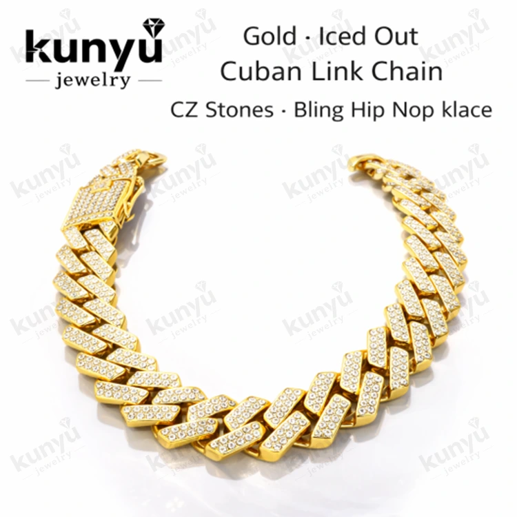Iced Out Kuba Link Chain