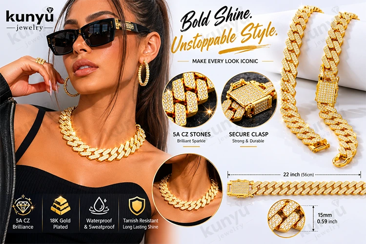 Iced Out Cuban Link Chain