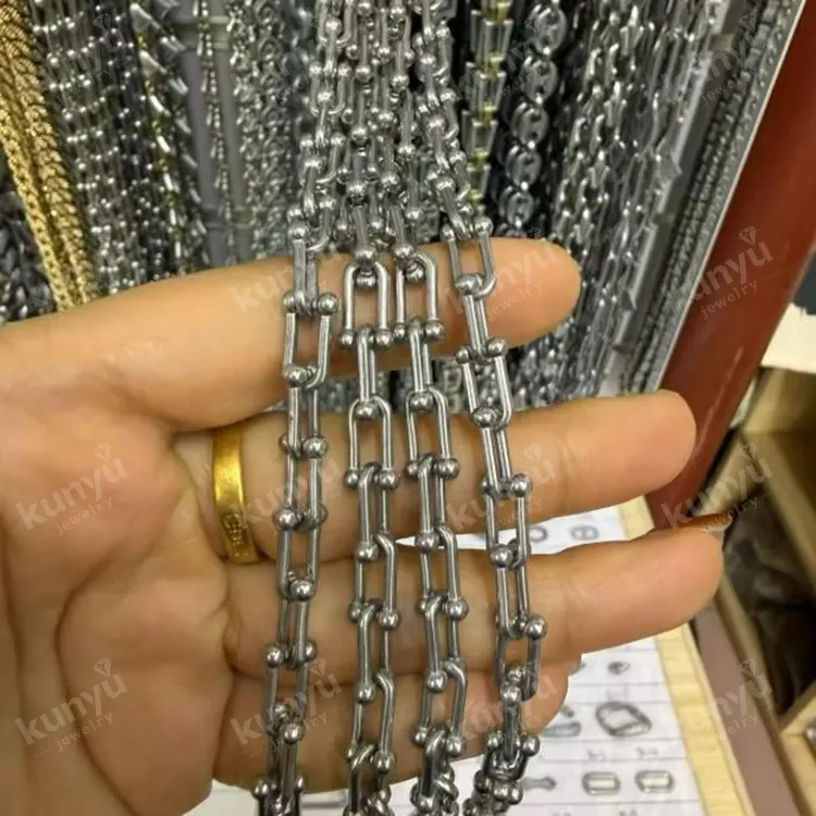 Gold plated handmade chain