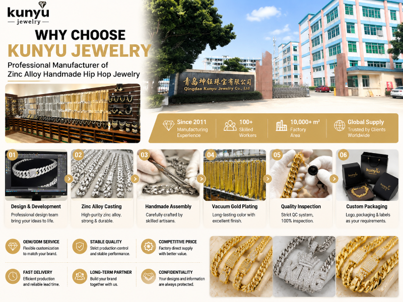 Diamond Hip Hop Necklace manufacturer