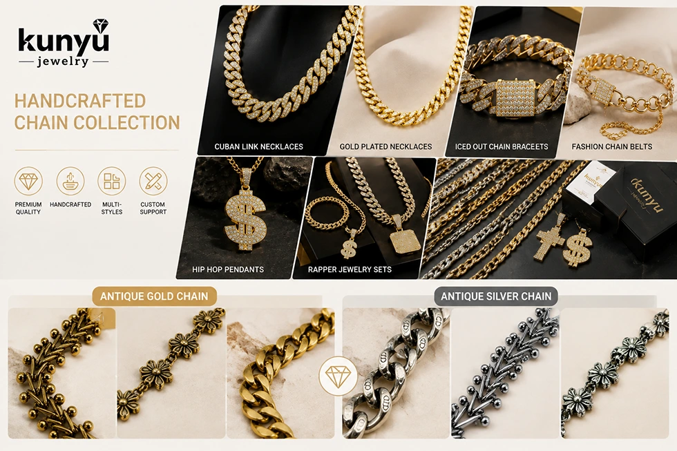 Bling Pendant Hip Hop Necklace